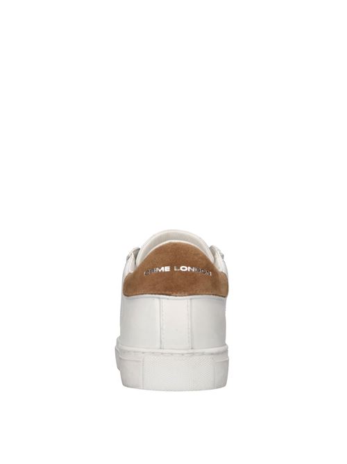 Sneakers in pelle CRIME LONDON | ESSENTIAL 16907PP5.10BIANCO-MARRONE